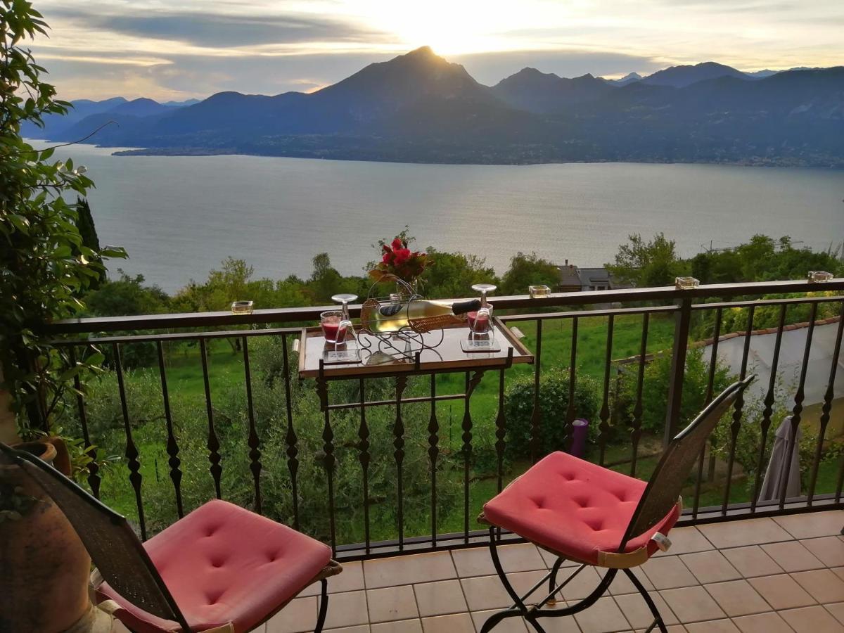 سان زينو دي مونتانا B&B Da Paolo Con Vista Lago Di Garda المظهر الخارجي الصورة
