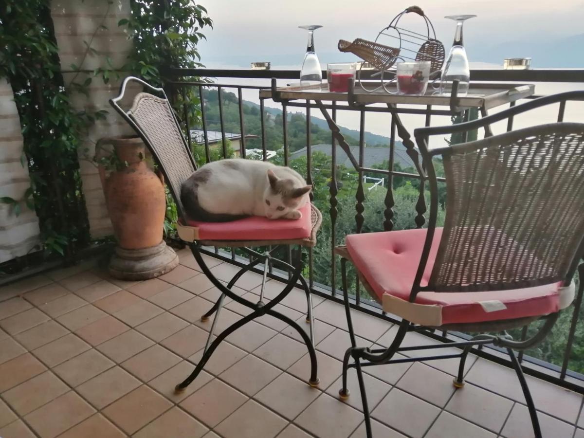 سان زينو دي مونتانا B&B Da Paolo Con Vista Lago Di Garda المظهر الخارجي الصورة